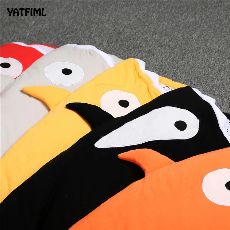  YAFFIML Small Shell Cute Shark Baby Cartoon Sleeping Bag Newborns Winter Strollers Bed Swaddle Blan