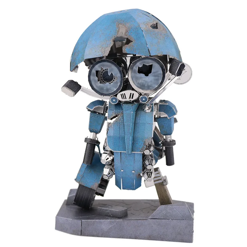 

MU 3D Metal Puzzle TF Sqweeks The Last Knight Model DIY Laser Cut Jigsaw Model For Adult Educational Toys Desktop decoration
