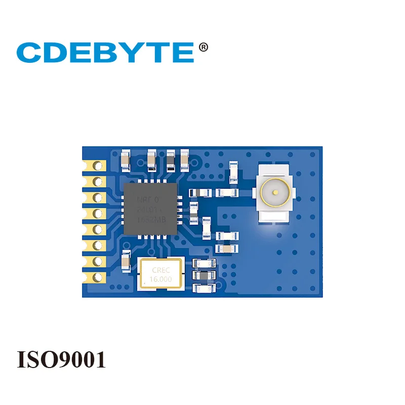 

Hot sale 2PCS/Lot CDEBYTE E01-ML01IPX 2.4GHz 150m nRF24L01 SPI Wireless RF Transmitter and Receiver Module