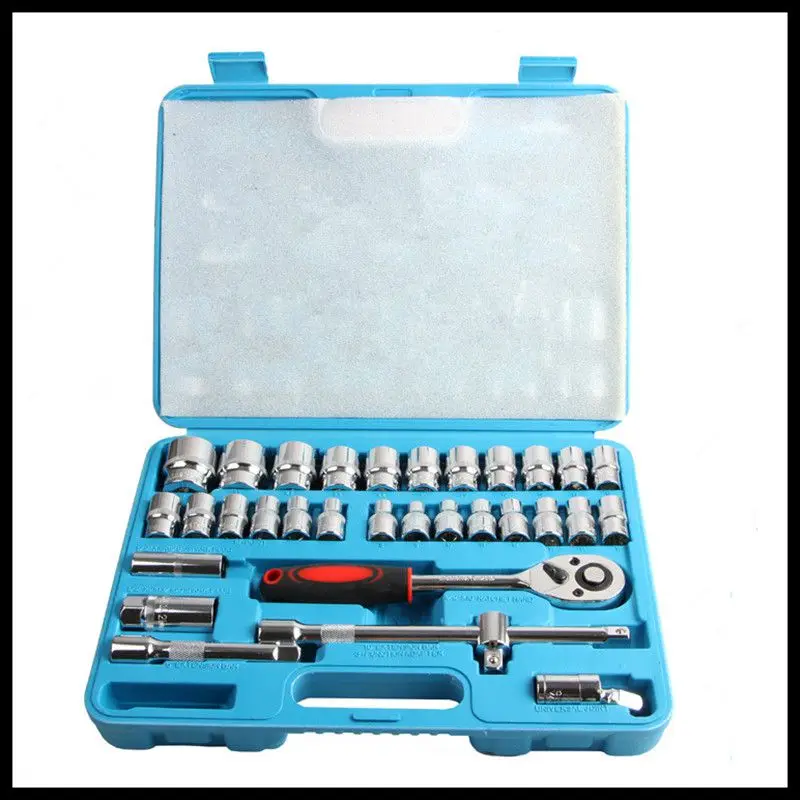 

Metric tool set chrome vanadium steel ratchet wrench hardware tools screwdriver kit combination tool (32pcs)