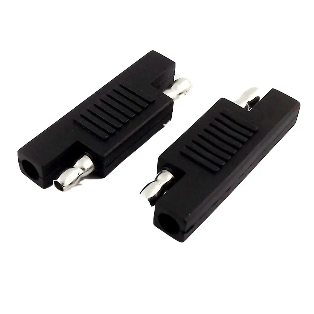 connector 2 pole power dc 10pcs Pole Flat 2 DC Male Male Power to SAE Plug Gender