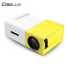 Coolux YG300 YG-300 Mini LCD LED Projector 400-600LM 1080p Video 320 x 240 Pixel Best Home Proyector