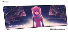 evangelion pad mouse present computador gamer mouse pad 800x300x4mm padmouse Beautiful mousepad ergonomic gadget office desk mat