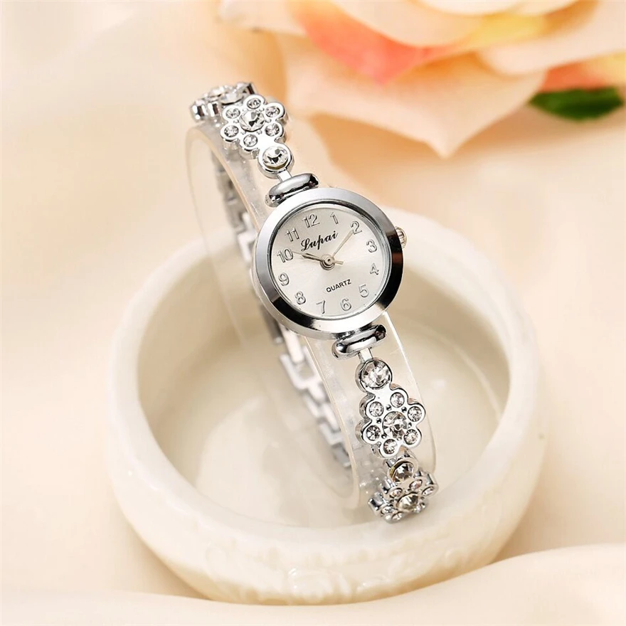 Женские часы relogio masculino Reloj chaude De Mode De Lux Femmes Montres Femmes браслет часы Прямая поставка