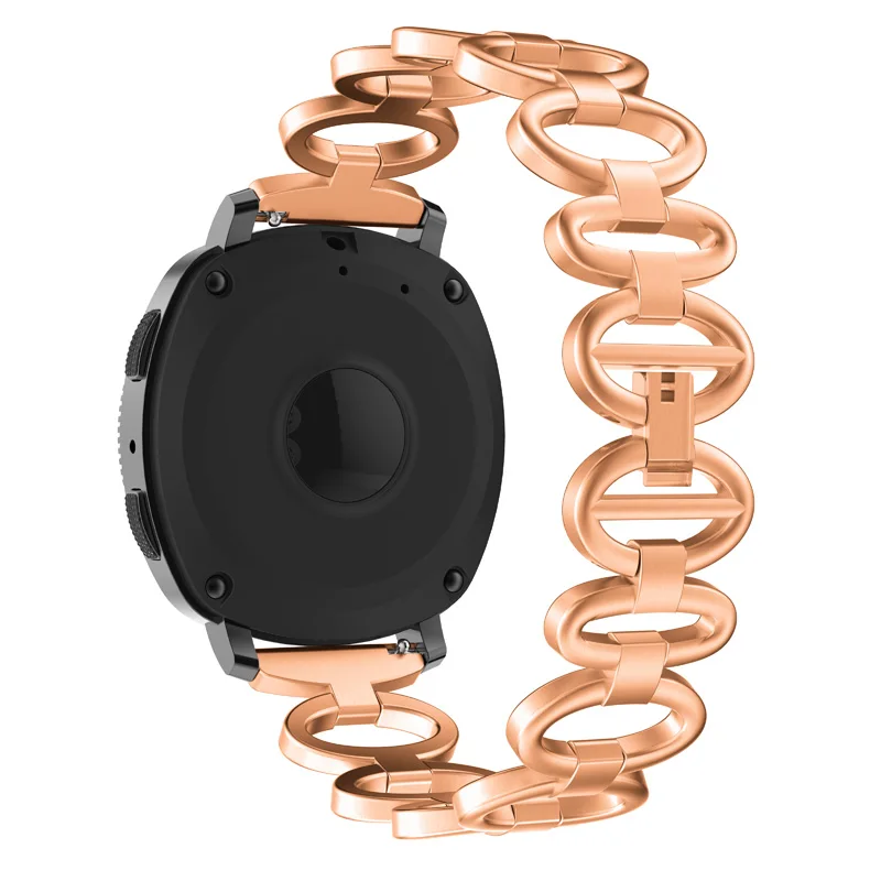 20 мм сменный ремешок из нержавеющей стали для samsung gear Sport|Смарт-аксессуары| |