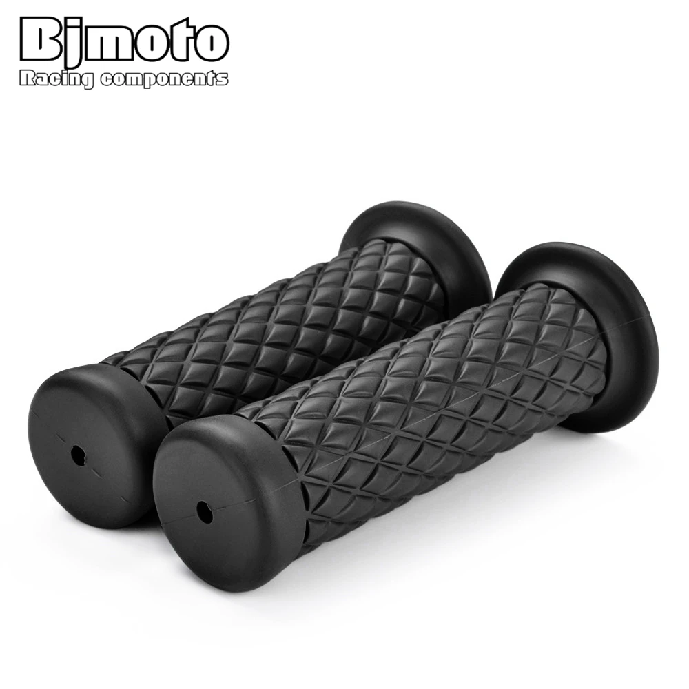 

Motorbike Hand Grips 7/8" Motorcycle Rubber Handlebar None-Slip Gel Rubber Handle Moto For BMW Honda Yamaha
