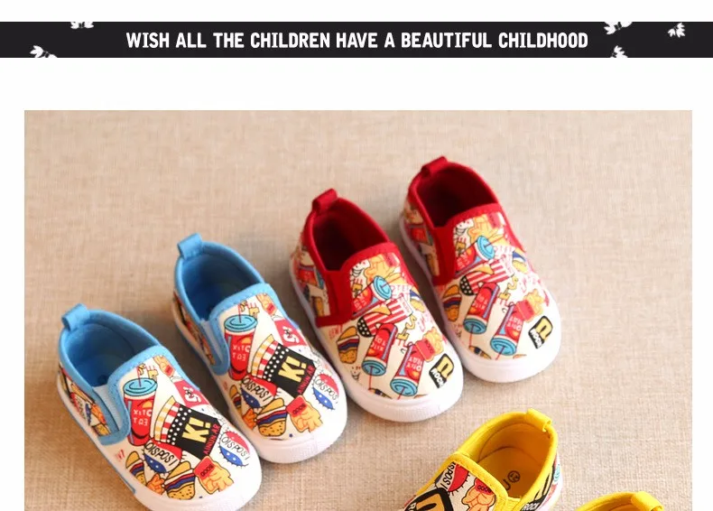 Детская парусиновая обувь; Новая брендовая Весенняя детская повседневная обувь для мальчиков и девочек; дышащие ботинки с плоской