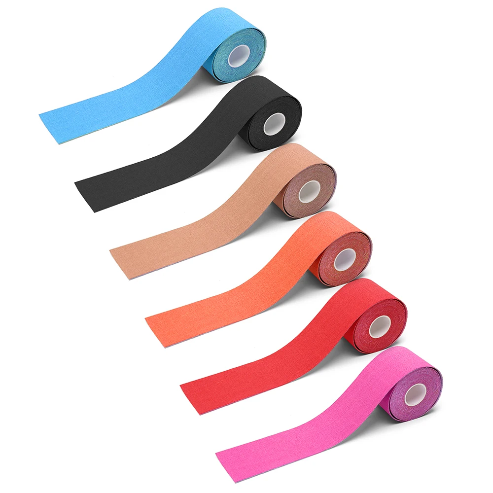 

16FT Sports Bandage Anti-allergic Muscle Support Athletic Tape Pain Relief Muscle Tape Shin Splints for Shoulder Knees Elbows