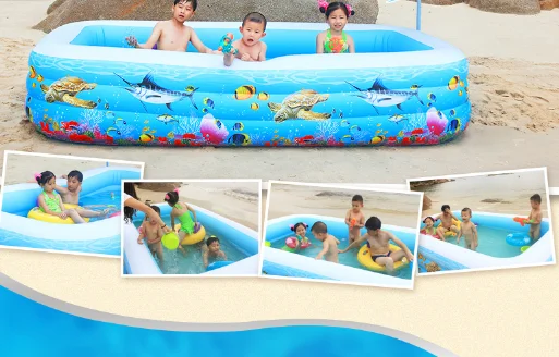 Высокое качество младенческий детский бассейн надувной утолщенный семейный бассейн складной бассейн для взрослых