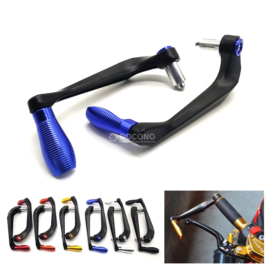 

Universal Motorcycle CNC Brake Clutch Levers Guard Protector For HONDA cbr 600 f4i For YAMAHA tmax 530 e8 bws 125 etc.