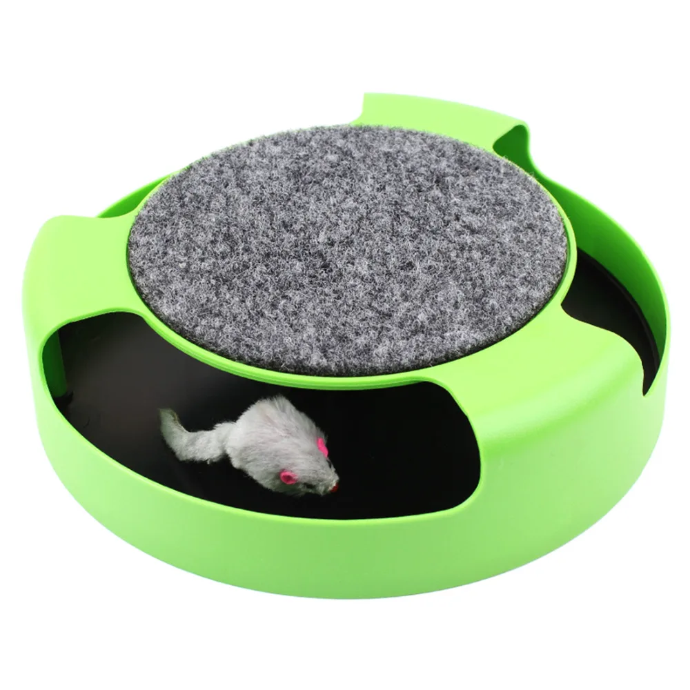 Hot Cat Toy Pets Products Kitten Toys with Moving Mouse Inside Roped