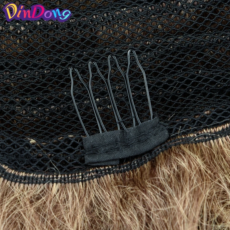 Rabo de Cavalo Sintético de Rabo de Cavalo Extensões de Cabelo Dindong Encaracolado ''puff Afro Clipe Sintético de 120 g - Pacote Envoltório Africano Americano 18 11 High Quality Apliques e perucas