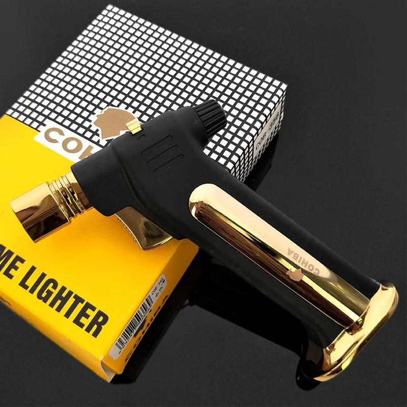 

COHIBA Dedicated Cigar Jet Torch Lighter Windproof Refillable Gas Cigarette lighter
