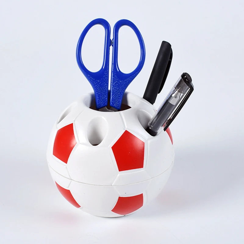Футбольный мяч форма d зубная щетка ручка карандаш держатель в форме футбольного мяча макияж кисти стойки держатели команды спортивные