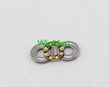 

50pcs 7 x 15 x 5 mm F7-15M Axial Ball Thrust Bearing 3-Parts 7*15*5 free ship