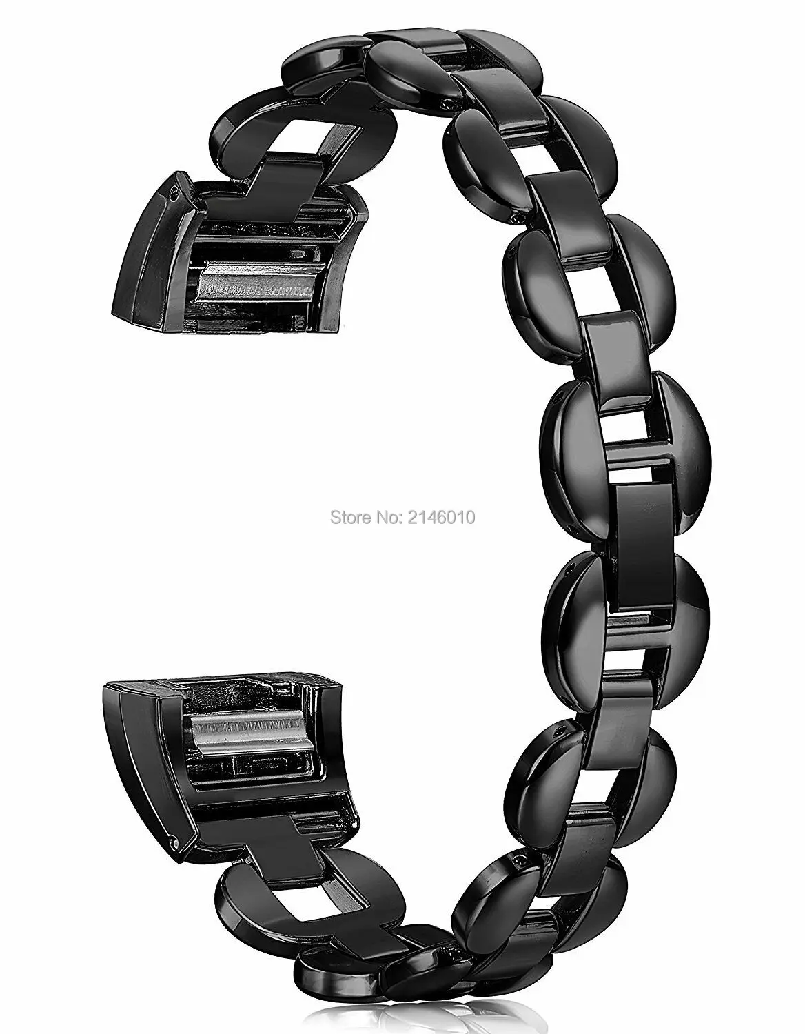 

Fitbit Charge 2 Replacement Stainless Steel Elegant Bracelet with Rhinestone