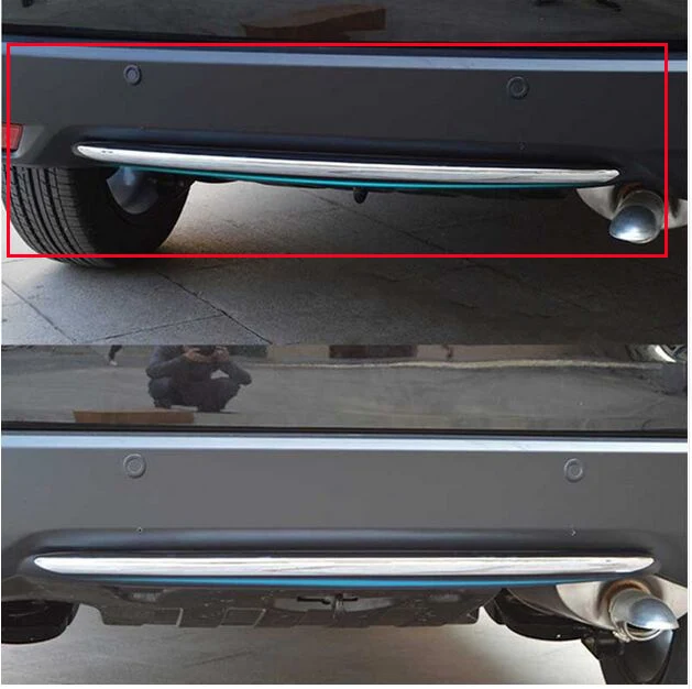 

FOR HONDA HRV VEZEL HR-V 2014 2015 2016 CHROME REAR HOOD LAMP LINING COVER MOLDING TRIM BUMPER STYLING BEZEL GARNISH