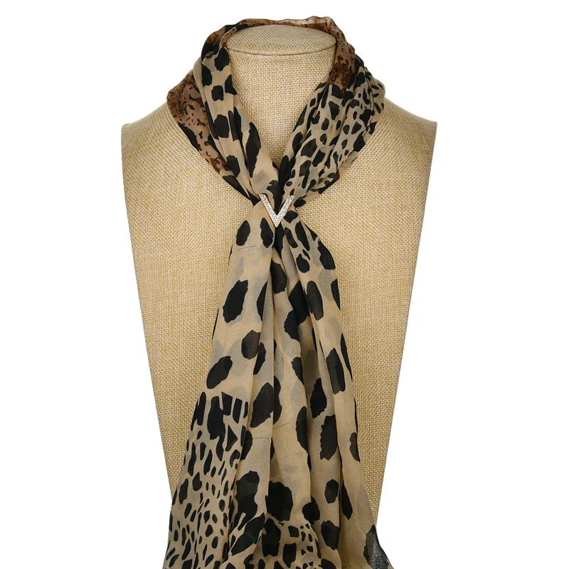Terreau Kathy модная Высококачественная v-образная Пряжка для шарфа, инкрустированная брошь, шарф, шаль, подарки на день рождения