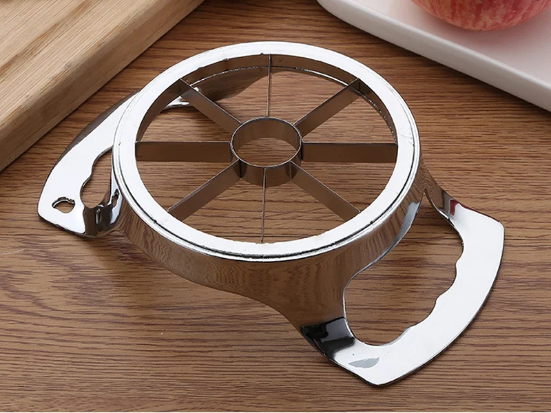 Apple Cutter Sharp Steel Apple Slicer Corer Wedger Vegetable Fruit Tools Apple Pear knife Divider Cutter 8-Blades (3)