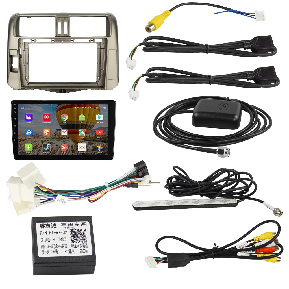 EKIY 9'' IPS No 2 Din Android Car Multimedia Player AutoRadio Stereo GPS Navigation For Toyota Land Cruiser Prado 150 2010-2013 EKIY 9'' IPS No 2 Din Android Car Multimedia Player AutoRadio Stereo GPS Navigation For Toyota Land Cruiser Prado 150 2010-2013