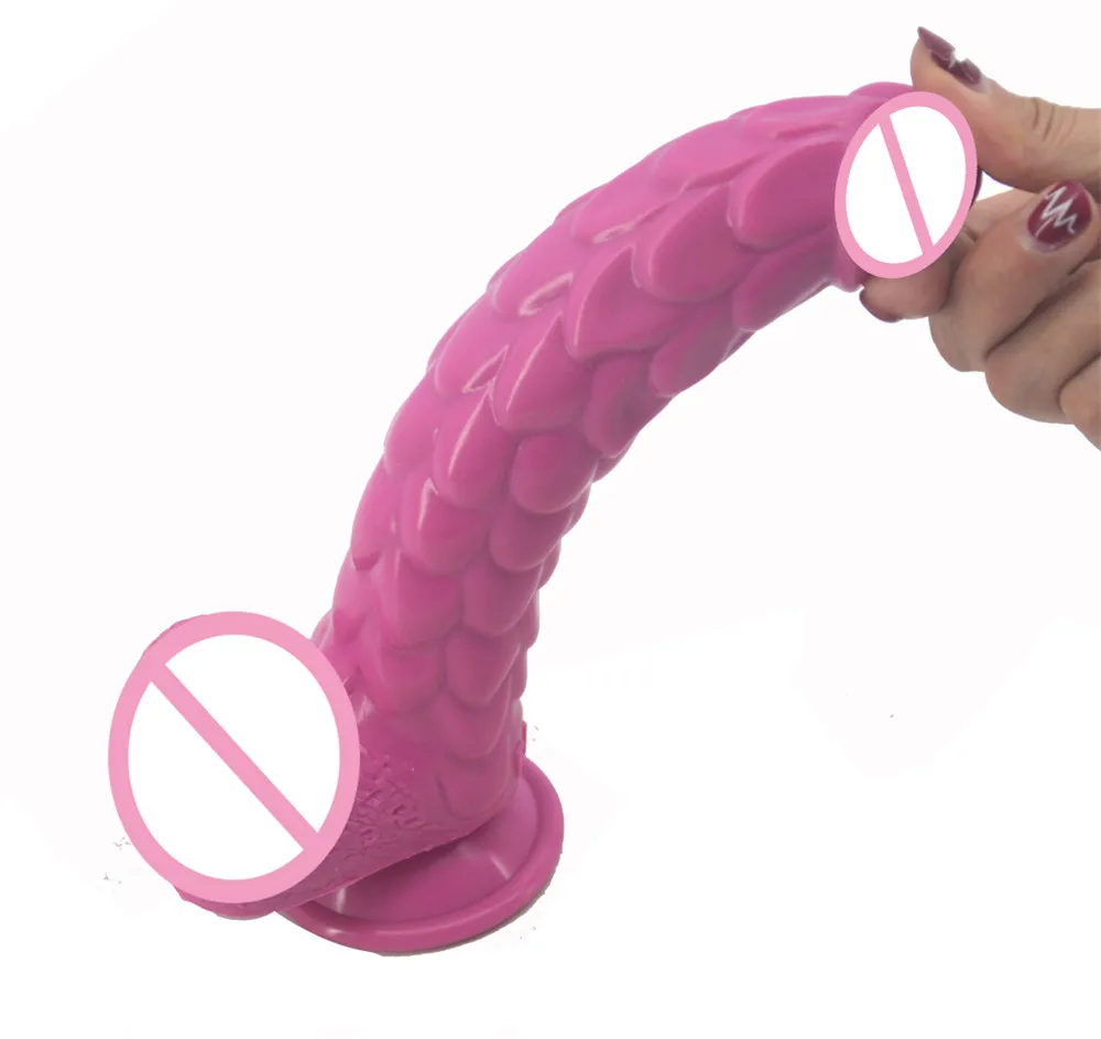 fish scale dildo 16