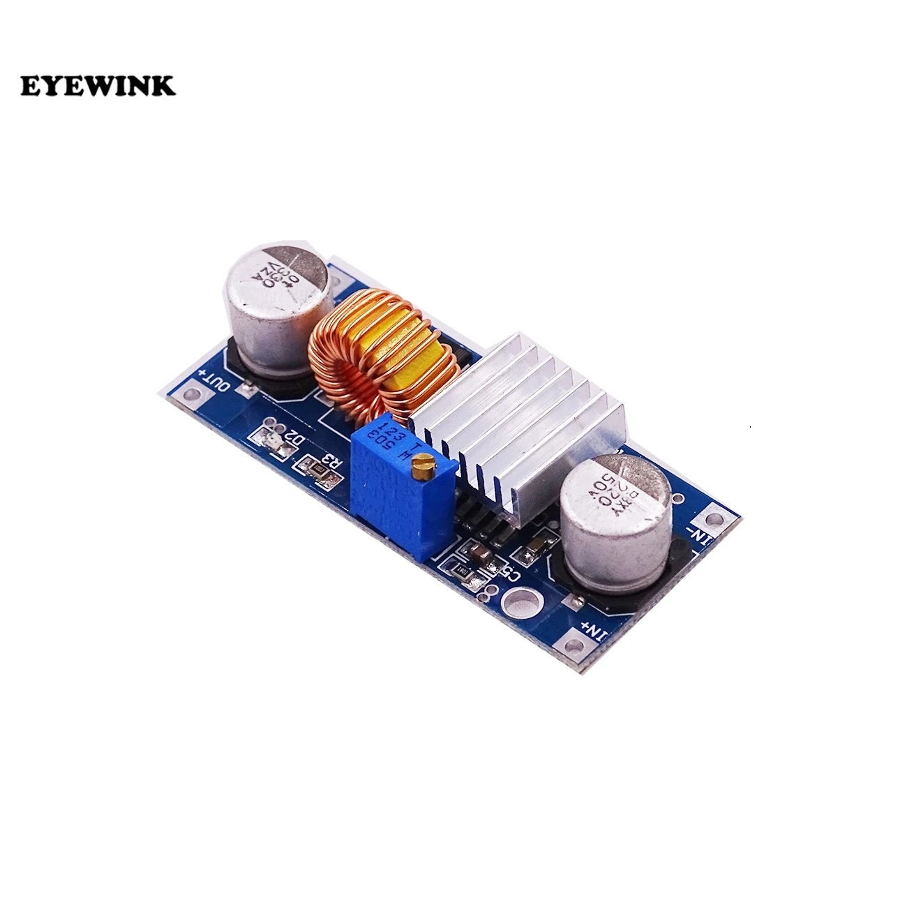 

5A XL4015 DC-DC Step Down Adjustable Power Supply Module LED Lithium Charger with Heat Sink