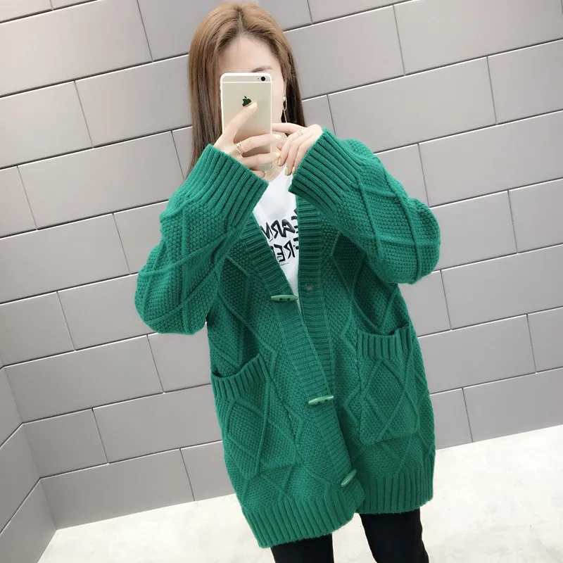 Best Price Women Knit Sweater Cardigan Jacket New Solid Medium Long Outerwear Autumn Winter Jacket Long-sleeved Casual Sweater Coats K993 Best Price Women Knit Sweater Cardigan Jacket New Solid Medium Long Outerwear Autumn Winter Jacket Long-sleeved Casual Sweater Coats K993