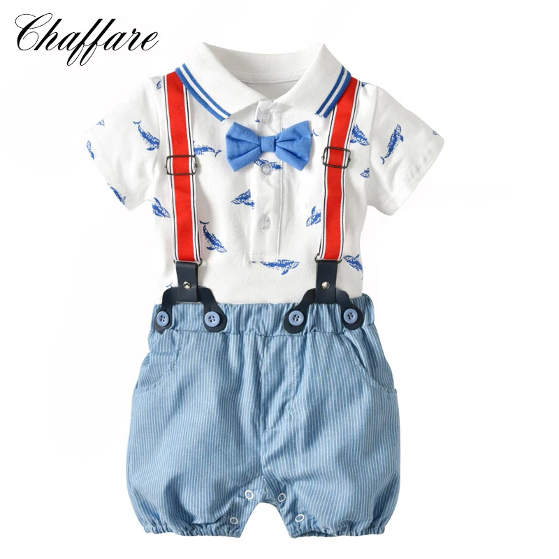 Chaffare Baby Boy Rompers Summer Overalls for Boys Children Jumpsuits