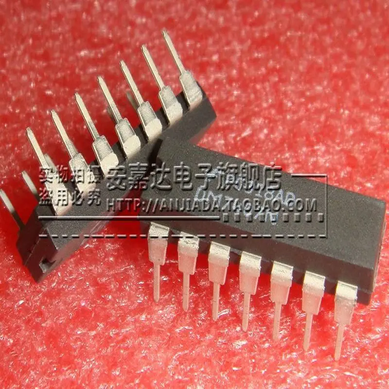 5pcs/lot Open high-voltage output buffer and drive six inverters DM7407N DM7407 SN7407N original Product |