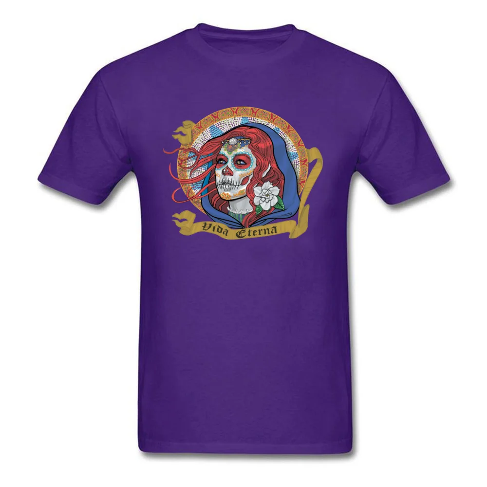 Red Catrina Day of the Dead_purple