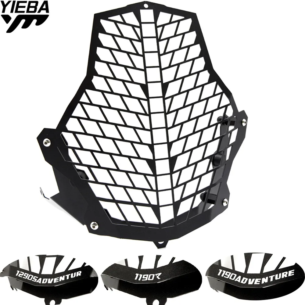 FOR KTM Motorcycle Headlight Protector Guard Lense Cover grill for KTM 1190 Adventure/1190R 1290 Super Adventure 2015 2016 2017