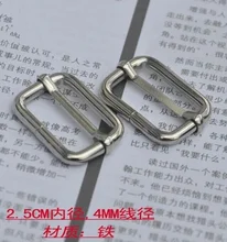 50pcs/lot 1” 25mm Iron Webbing Buckle Accessories for Handmade Bags, Shoes and Handbag Hardwares Free Shipping