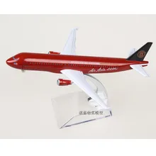 Brand New 1 200 Scale AirAsia Limited Version Airbus A320 Airplane 16cm Length Diecast Metal Plane