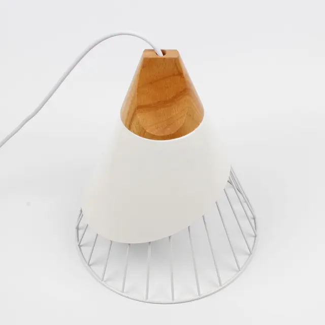 PHYVAL Pendant Lamp Modern E27 Pendant Lights Wood For Bedroom Hanging Lamp Nordic Aluminum Lampshade LED Bulb Kitchen Light|Pendant Lights| - AliExpress