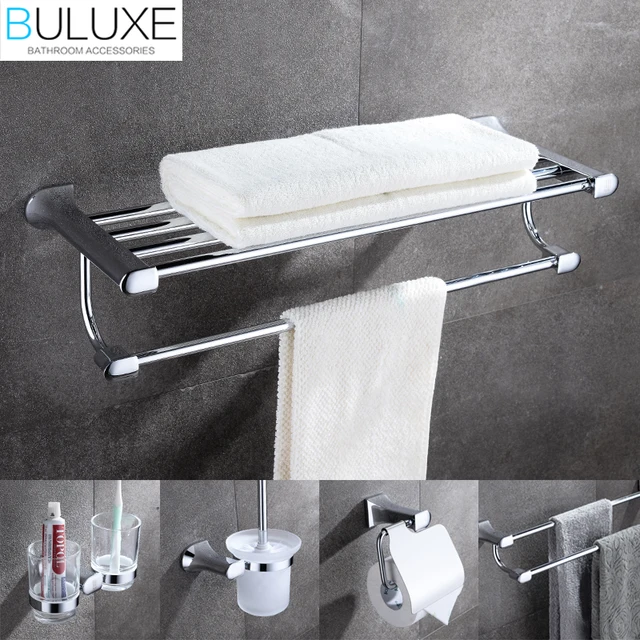 BULUXE Messing Luxe Badkamer Accessoires Wandmontage Handdoekenrek ... BULUXE Messing Luxe Badkamer Accessoires Wandmontage Handdoekenrek ...