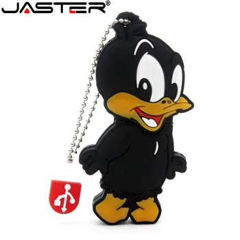 

JASTER hot fashion creative Cartoon duckling child real capacity USB flash drive 2.0 4GB/8GB/16GB/32GB/64GB memory stick