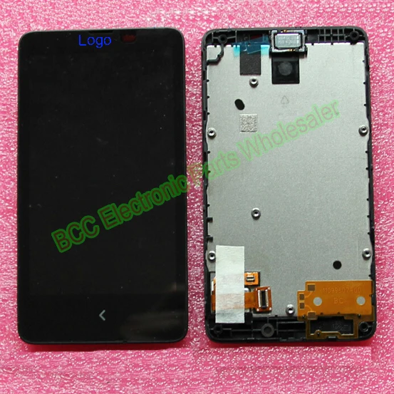 

100% Guarantee Original & New For Nokia X Black LCD Display + Touch Screen Digitizer + Front  frame + Tools Set