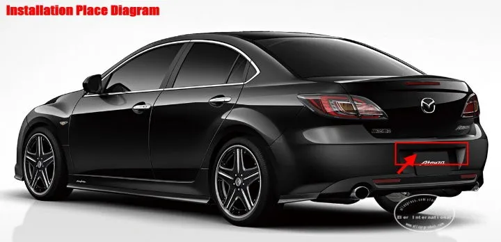 Liislee автомобиля Камера для Mazda Скорость 6/Mazda Скорость Atenza/заднего вида Камера/HD CCD RCA NTST PAL/поворотника Камера