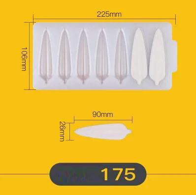 DIY 3D формы листьев силиконовые формы шоколада формы для выпечки на день рождения торт печенье украшения инструменты форма шоколада трафарет Маффин Пан - Цвет: 175