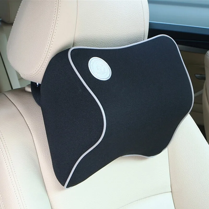 New Space Cotton Memory Car Seat Pillow Cushion Car Headrest Neck Headrest Auto Supplies Neck Pillow