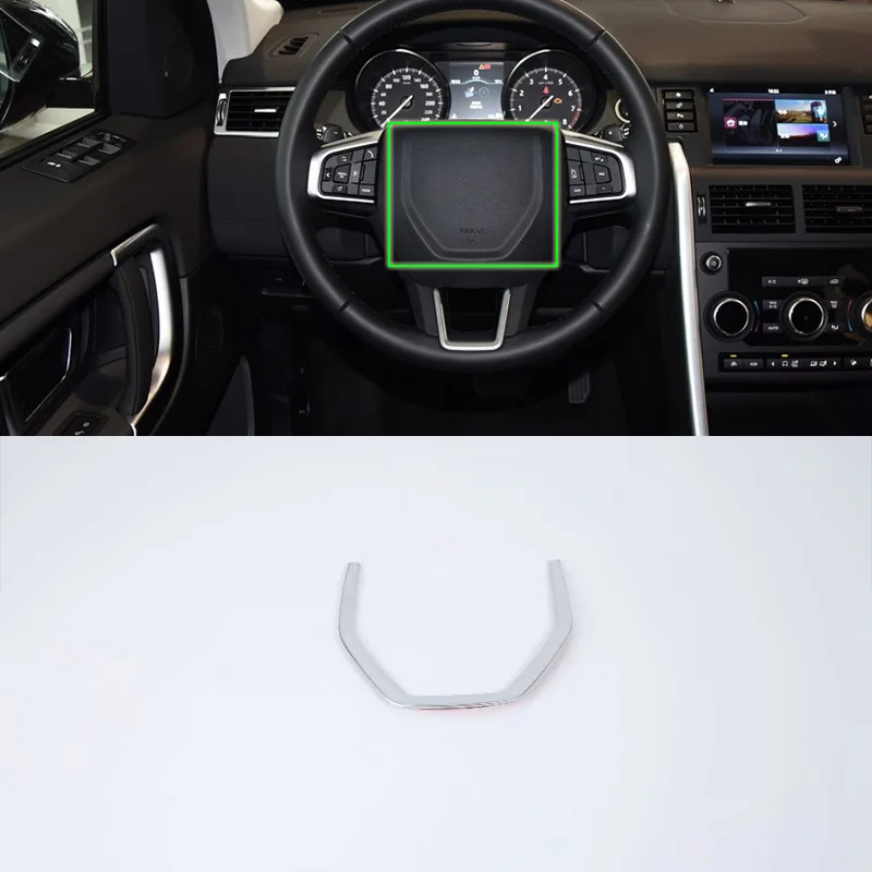 

Auto accessories steering wheel cover 1pcs Car interior accessories For Land Rover Discovery Sport 2017