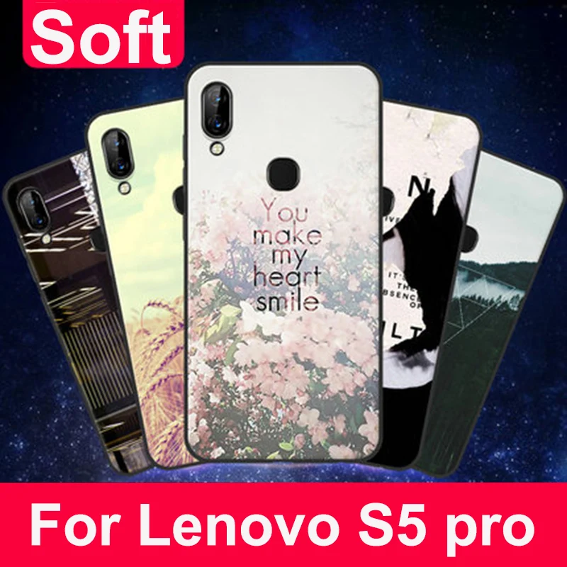 Чехол 6 2 дюйма для Lenovo S5 pro L58041 мягкий силиконовый чехол в стиле кантри S5pro Cover S 5