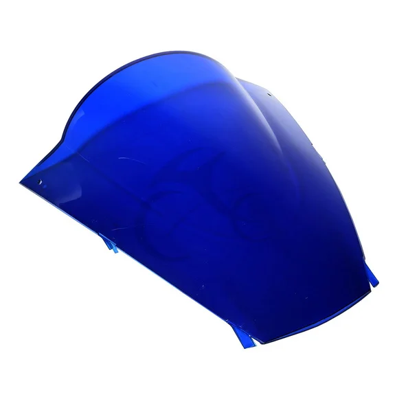 Двойной пузырь синего цвета лобовое стекло для KAWASAKI Ninja ZX-12R ZX12R 02-06