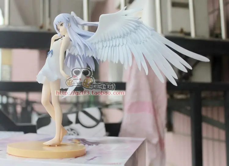 Красивые AngelBeats Angel Beats Tenshi 1/8 Масштаб Окрашенные ПВХ Фигурки Коллекционная модель