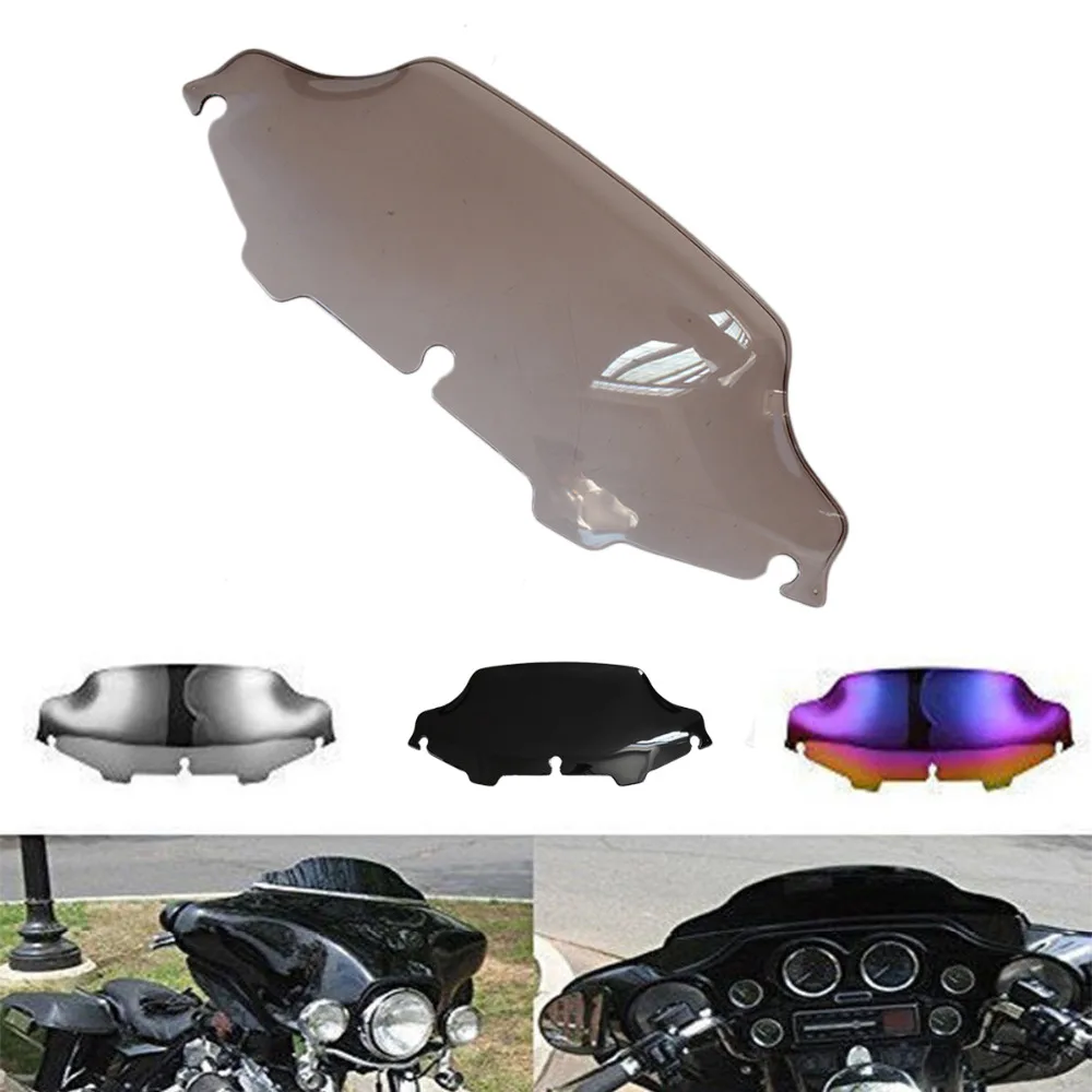 Nrpfell 2 Pcs Fairing Air Deflectors Side Wings Windshield Side Cover Shield for 1996-2013 Touring Electra/Street/Tri Glide CVO Nrpfell 2 Pcs Fairing Air Deflectors Side Wings Windshield Side Cover Shield for 1996-2013 Touring Electra/Street/Tri Glide CVO