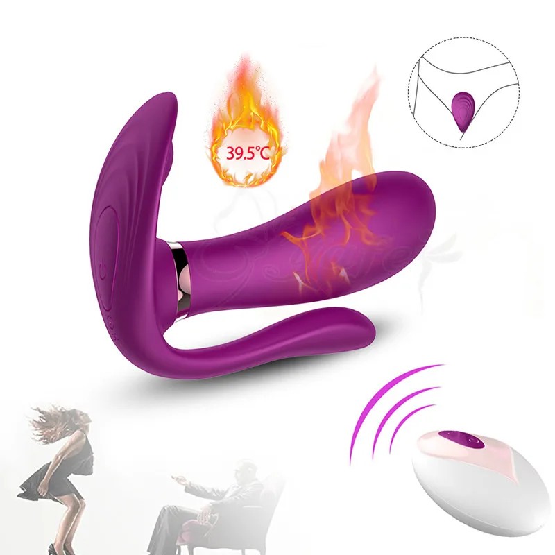 Vibrating Panties Sex toy Heating Vibrator Remote control Egg G Spot Clitoris stimulator for Women couple | Красота и здоровье