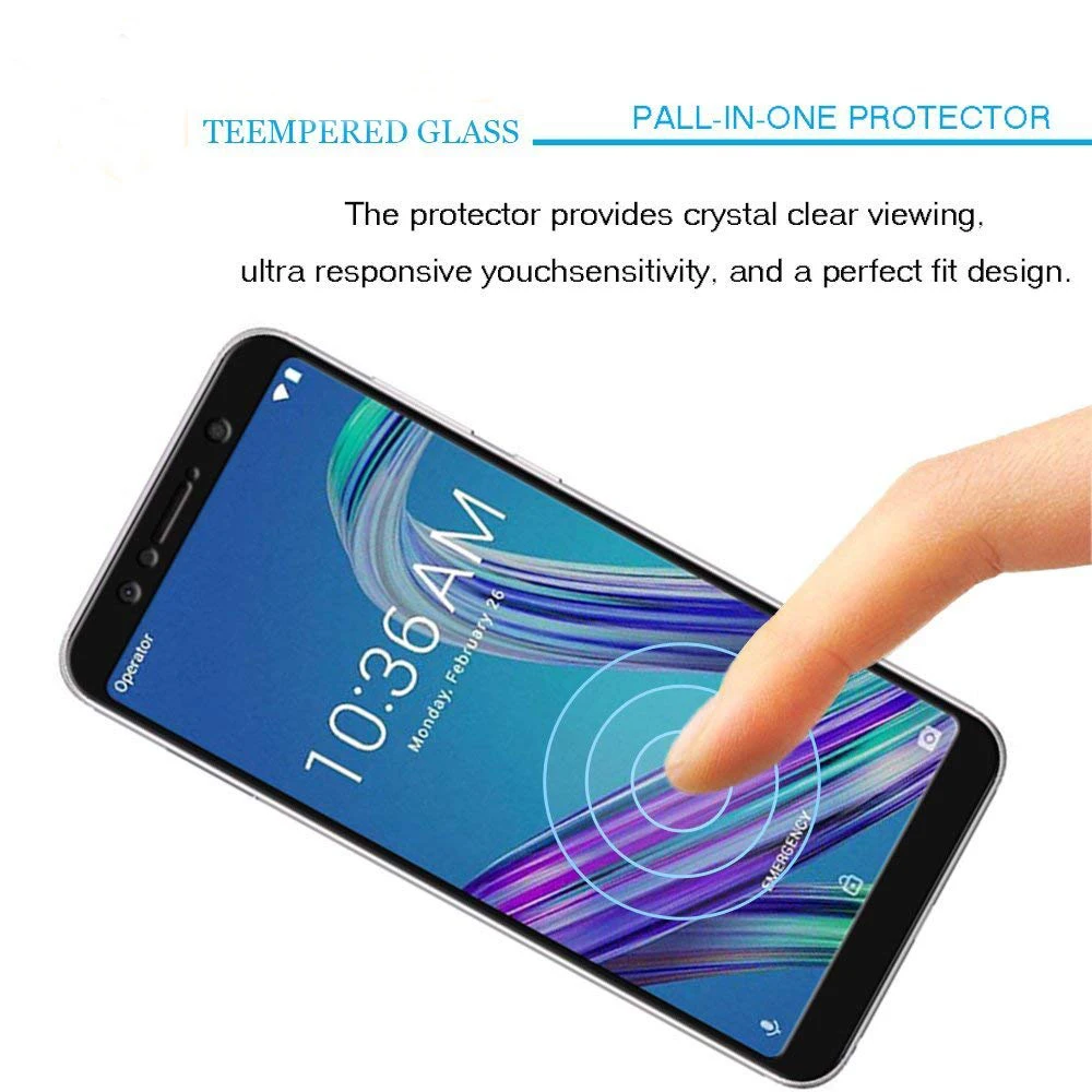 9H закаленное стекло для Asus Zenfone Max Pro M1 ZB602KL ZB555KL ZS630KL защитное экрана|Защитные