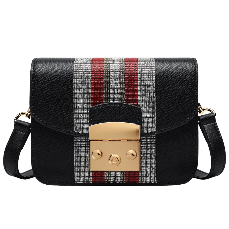 

Famous Brand luxury genuine leather bags woman designer Real leather bag 2018 new& hot woman messenger bag bolsa feminina-HL126