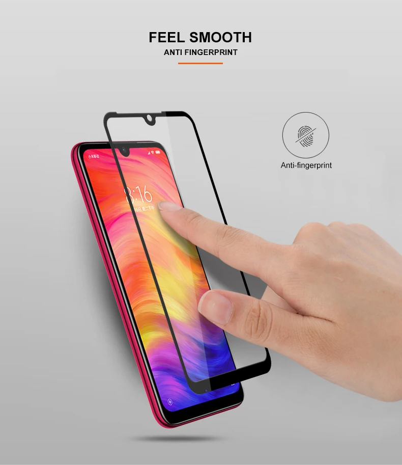 YIYONG 5D полное покрытие стекло для Xiaomi Redmi Note 8 закаленное стекло Redmi Note 8 Pro защита экрана Xaomi Xiomi Redmi Note 8 Pro