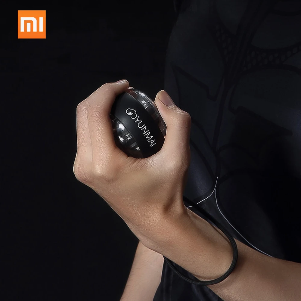 

Fast Delivery Xiaomi YunMai Powerball Carpal Training Apparatus Wrist Trainer LED Gyroball Essential Spinner Antistress Toy